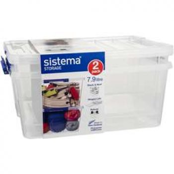 Sistema Storage 7.9 Litre  2 pack