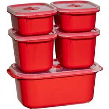 Decor Microsafe 5 Piece Pack each