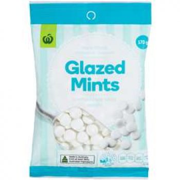 Woolworths Glazed Mints  170g