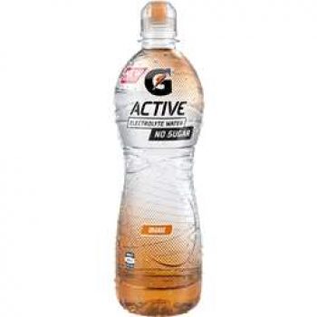 Gatorade G-active Electrolyte Water Orange Flavoured No Sugar 600ml ...