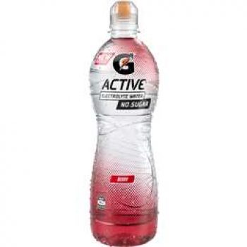 Gatorade G-active Electrolyte Water Berry Flavoured No Sugar 600ml