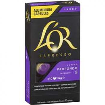 L’or Espresso Lungo Profondo Coffee Capsules 10 pack