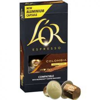 L’or Espresso Colombia Coffee Capsule 10 pack