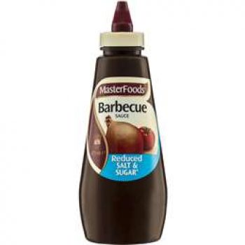 Masterfoods Barbecue Sauce Reduced Salt & Sugar 475ml
