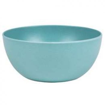 Decor Bamboo Bowl Teal each