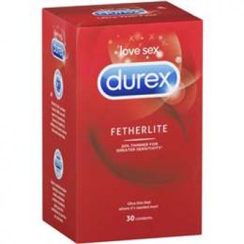 Durex Fetherlite Ultra Thin Feel Condoms 30 pack