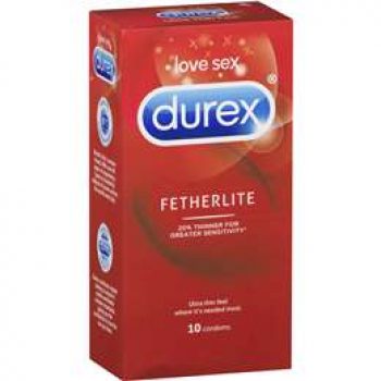 Durex Fetherlite Ultra Thin Feel Condoms 10 pack