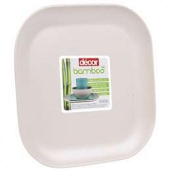 Decor Bamboo Dinner Plate  each