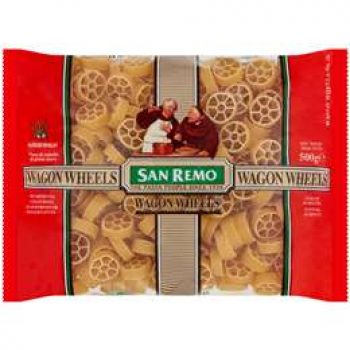 San Remo Pasta Wagon Wheels 500g