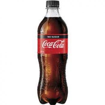 Coca-cola No Sugar Bottle 600ml