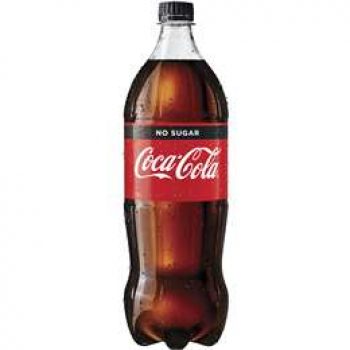 Coca-cola No Sugar Soft Drink Bottle  1.25l
