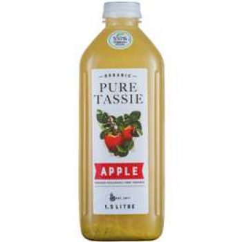 Pure Tassie Organic Apple Fresh Juice 1.5l