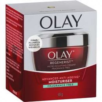Olay Regenerist Face Cream Moisturiser Fragrance Free 48g