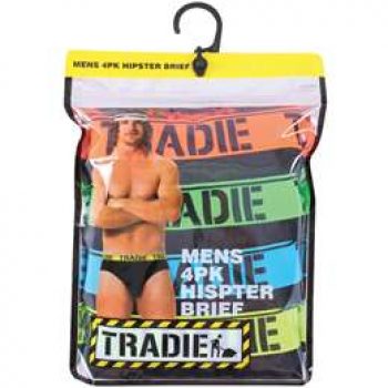 Tradie Mens Brief Xl 4 pack
