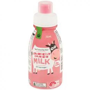 Woolworths Kids Strawberry Flavoured Milk 250ml