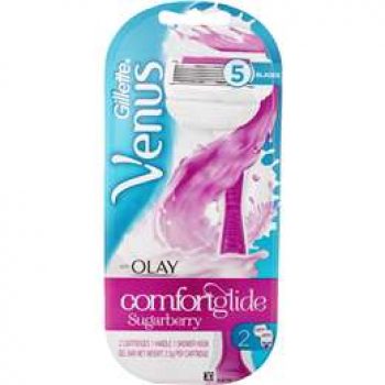 Gillette Venus & Olay Comfort Glide Sugarberry Razor each