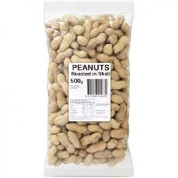 Woolworths Peanuts Roasted In Shell 500g