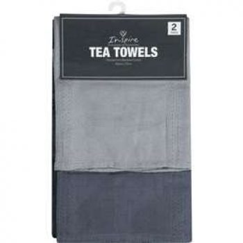 Inspire Bamboo Tea Towel 2 pack