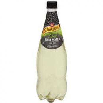 Schweppes Lime Soda Water Lime 1.1l