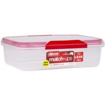 Decor Match-ups Oblong Container 4l each
