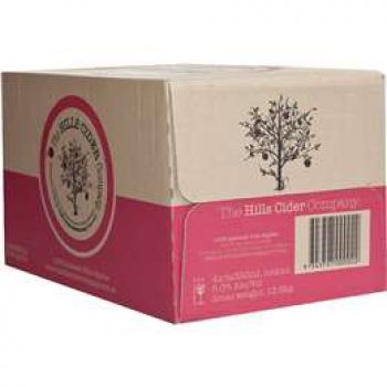 The Hills Cider Company Apple Cider Bottles 24x330ml case