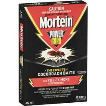 Mortein Powergard Cockroach Baits 12 pack