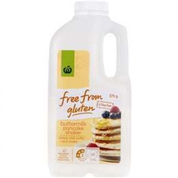 Woolworths Free From Gluten Buttermilk Pancake Mix 375g