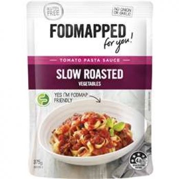 Fodmapped For You Slow Roasted Vegetables Tomato Pasta Sauce 375g