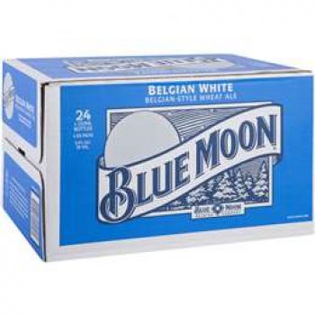 Blue Moon Belgian White Wheat Beer Bottles 24x330ml case