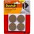 Scotch Gripping Pads Brown 8 pack