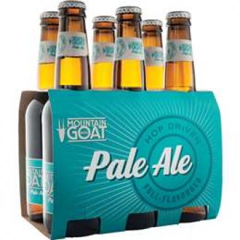 Mountain Goat Pale Ale Bottles 6x330ml pack
