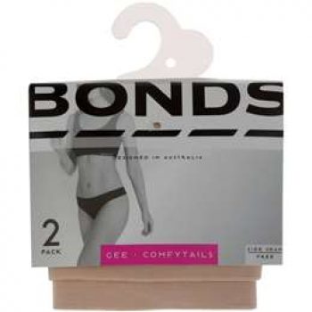 Bonds Comfytails Seamfree Gee Size 14 2 pack