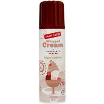 Aunt Betty’s Whipped Cream Chocolate Heaven 250ml