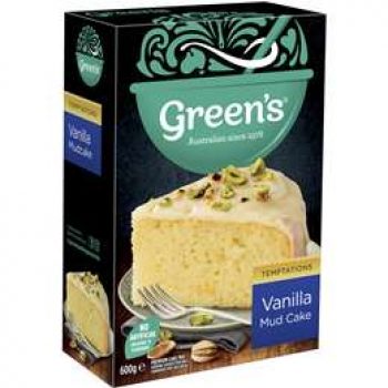 Green’s Vanilla Mud Cake Mix 600g
