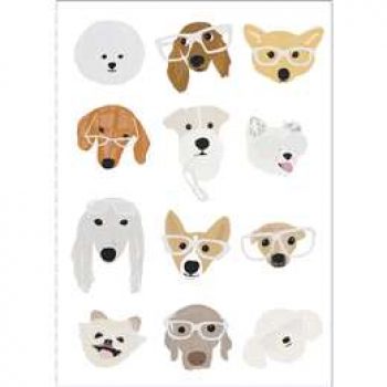 Papyrus Dog With Glasses each