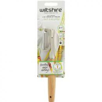 Wiltshire Eat Smart 2 In 1 Peeler  each