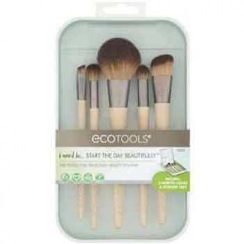 Ecotools Start The Day Beautifully Bamboo Cosmetics Brushes Set each