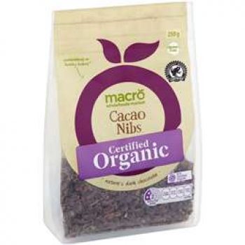 Macro Organic Cacao Nibs Cacao Nibs 250g