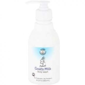 Natures Commonscents Goats Milk Body Wash 600ml