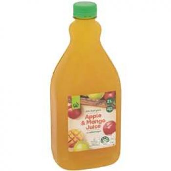 Woolworths Apple & Mango Juice 2l