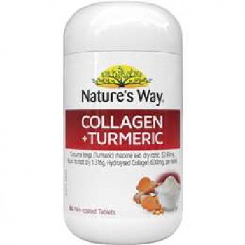Nature’s Way Super Foods Collagen Turmeric 60 pack