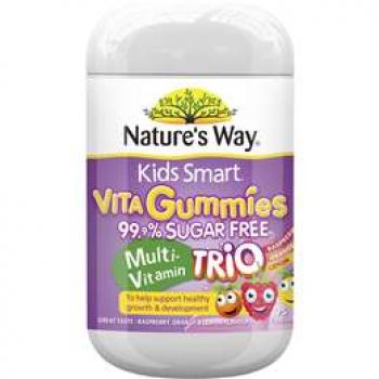 Nature’s Way Kids Smart Vita-gummies Sugar Free Multi Trio 75 pack