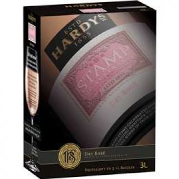 Hardys Stamp Cask Wine Rose 3l