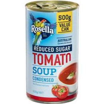 Rosella Tomato Reduced Sugar Condensed Soup 500mg