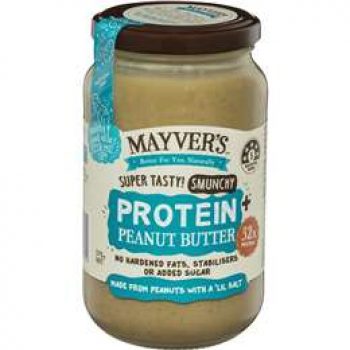 Mayver’s Smunchy Protein Plus Peanut Butter 375g
