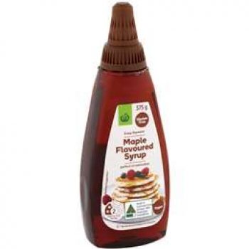 Woolworths Flavoured Maple Syrup  375g