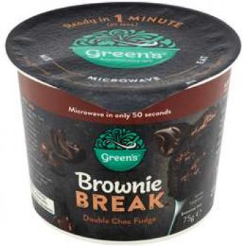 Green’s Brownie Break Double Chocolate Fudge 75g