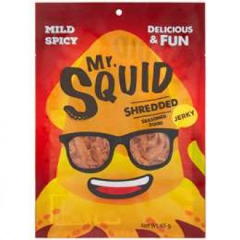 Mr Squid Shredded Squid 65g