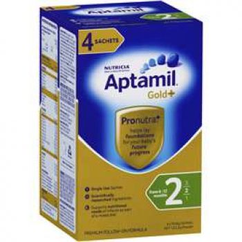 Aptamil Gold+ Follow-on Formula Multipack Sachet 30.8g x4 pack