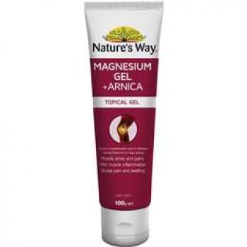 Nature’s Way Magnesium Gel + Arnica Muscles And Pain 100g